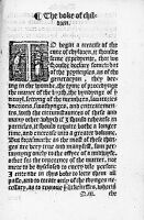 view M0013058: First page from <i>De historia plantarum</i>, 1497