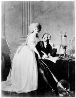 view M0014169: Portrait of Antoine Lavoisier (1743-1794) and his wife
