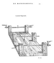 view M0013474: Illustration of the scamnum Hippocrates