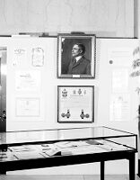 view M0013129: Section XIII and XIV on Henry Wellcome and his honours in the Wellcome Centenary Exhibition, 1953