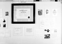 view M0013116: Section II on Wellcome's professional training in the Wellcome Centenary Exhibition, 1953