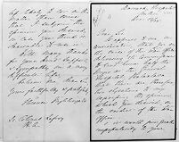 view M0013735: Letter from Florence Nightingale to Lt. Col. Lefroy, 15 December 1855
