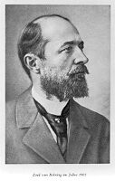 view M0013332: Portrait of Emil von Behring (1854-1917)