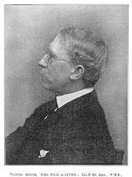 view M0013251: Portrait of Francis Gotch (1853-1913)