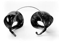 view M0013743: Double ear trumpet with headband