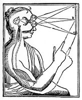 view M0013487: Illustration, possibly depicting area and angle of sight