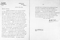 view M0013242: Letter from Henry Dale to Henry Wellcome