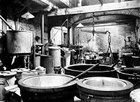 view M0013593: Interior view of the laboratory of Society of Apothecaries of London