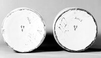 view M0013093: Pair of delftware pharmacy jars, c.1850