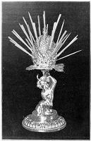 view M0013417: Toothpick holder for placing on the dinner table.
