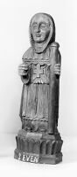 view M0014056: Statue of Saint Event / M0014057: Statue of Saint Herve / M0014058: Statue of Saint Susanna