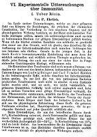 view M0013390: Text from 'Experimentelle Untersuchungen...', 1891