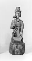 view M0014059: Two statues of Statue of Saint Eloi
