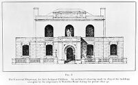 view M0013631: Drawing of Universal Dispensary for Sick and Indigent Children, 1825