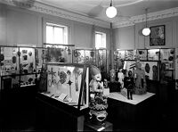 view M0012759: General view of the 'Medicine of the Aboriginal Peoples in the British Commonwealth' exhibition