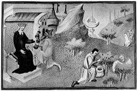 view M0013571: Illustration depicting the voyage of Jean de Mandeville