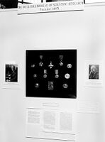view M0013127: Section XII on the Wellcome Bureau Scientific Research in the Wellcome Centenary Exhibition, 1953