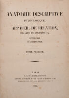 view Traité complet de l'anatomie de l'homme comprenant la médecine opératoire ... : avec planches lithographiées ... / par N.H. Jacob.