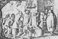 view M0014473: A group of people with leprosy