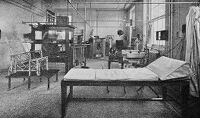 view M0014859: Electrical department of the Radcliffe Infirmary, Oxford, opened in 1913