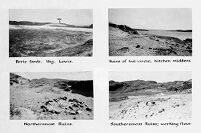 view M0015349: Four views of Broch Age hut-circles at Valtos, Uig, Lewis
