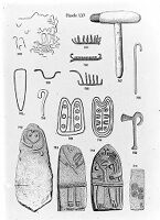 view M0015050: Illustration of Bronze Age sculptings on megaliths in various countries