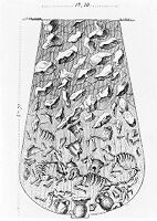 view M0015092: Diagram of a Neolithic funerary pit