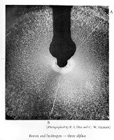 view M0015315: Bombardment of boron with hydrogen to give 3 L-particles