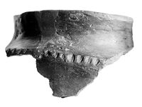 view M0015238: Iron Age potsherd from Lent Rise, Burnham, Buckinghamshire