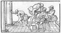 view M0014889: Reduction of a dislocated shoulder, 16th century