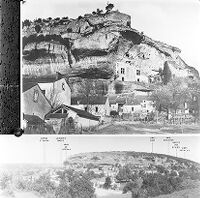 view M0015777: Views of Les Eyzies-de-Tayac, France