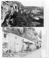 view M0015779: View of La roque Saint-Christophe, Peyzac and Laugherie-Haute, Tayac