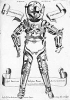 view M0015793: Orthopaedic mannekin, 17th century: front view