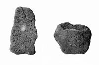 view M0015479: Four potsherds from a Neolithic B occupation-site at Iver, Buckinghamshire