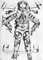 view M0015794: Orthopaedic mannekin, 17th century: back view