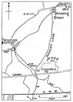 view M0015481: Map showing the situation of a Neolithic B occupation site at Mansion Lane, Iver, Buckinghamshire