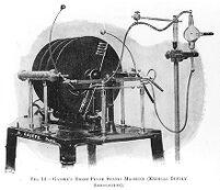view M0015491: Gaiffe's eight plate static machine, 1907