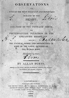 view M0015452: Burns: <i>Observations</i>, 1809: title page