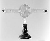 view M0015838: X-ray tube, double focus type, introduced in Germany in 1896