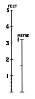 view M0016016: Scales in feet and meters