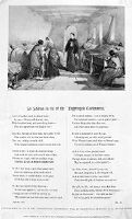view M0015999: Poem and scene showing Florence Nightingale in a hospital
