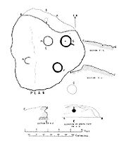 view M0016028: Measured drawings from rubbings of prehistoric sculpted rock at Luss, Dunbartonshire