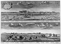 view M0016057: Two views of Cambridge