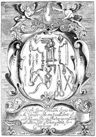 view M0016887: Trade card of Gronier at the Sign of the Tare, surgical instrument maker, 1698