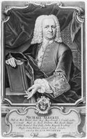view M0016654: Portrait of Michael Alberti (1682-1757)