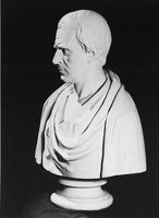 view M0016550: Bust of Francis Adams (1796-1861)