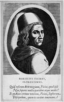 view M0016483: Portrait of Marsilius Ficinus (1433-1499)