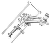 view M0016624: Illustration of the spectroscope used by Lockyer in his discovery of helium in the sun's atmosphere, 1868