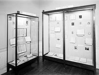 view M0016738: Wellcome Historical Medical Museum exhibition commemorating the bicentenary of EdwardJenner, 1949: smallpox in England