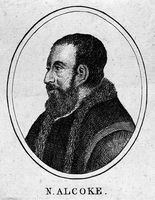 view M0017314: Portrait of Nicholas Alcoke (fl.1500-1550)